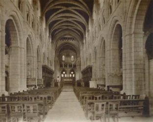 Buckfast Abbey Kerk, Interieur, eind 19e-begin 20e eeuw
