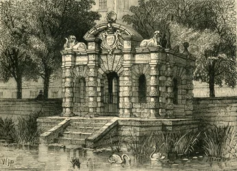 Buckingham Gate in 1830, 1881