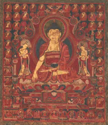 Boeddha Shakyamuni als Heer van de Munis, midden 17e eeuw