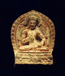 Boeddha Vajrasattva / Beeldhouwwerk, 15e/16e eeuw