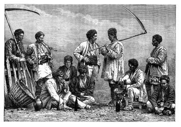 Bulgaarse boeren, ca. 1890