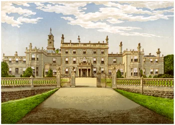 Bulwell Hall, Nottinghamshire, huis van de familie Cooper, ca. 1880