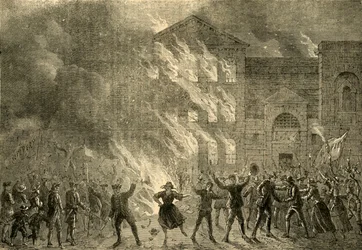 Brand van Newgate, 1780, c1872