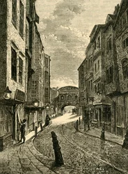 Butchers Row in 1800, 1881