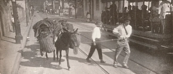 Per tram en muilezel, 1914