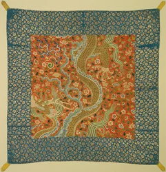 Baldakijn met Draak tussen Bloemen, late 1100s