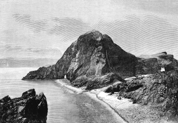 Kaap Sam-Lourenco, oostelijke landtong van Madeira, 1895