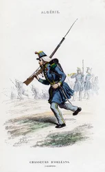 Karabiniers, Frans leger in Algerije