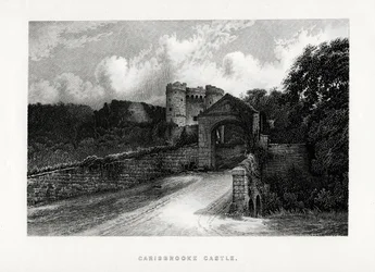 Carisbrooke Castle, Newport, Isle of Wight, 1896