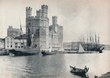 Carnarvon - Het Kasteel, 1895