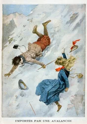 Meegenomen door een Lawine, 1901