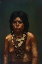 Cashivo-meisje, ca. 1890-1892
