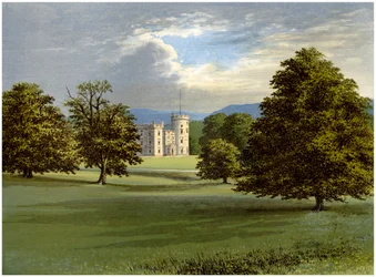 Kasteel Forbes, Aberdeenshire, Schotland, huis van Lord Forbes