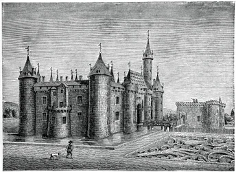 Kasteel van Marcoussis, nabij Rambouillet, 17e eeuw, 1870