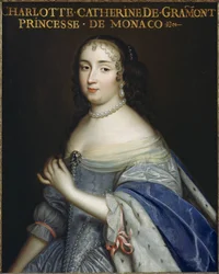 Catherine Charlotte de Gramont 1638-1678, prinses van Monaco en hertogin de Valentinois, ca. 1665