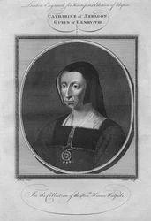 Catherine van Aragon, koningin van Hendrik VIII, 1784