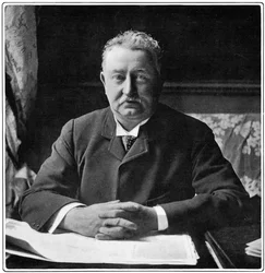 Cecil Rhodes, in Engeland geboren Zuid-Afrikaanse ondernemer en staatsman, ca. 1901