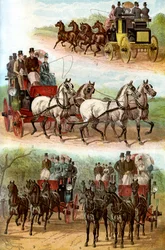 Beroemde teams in het park, 1887