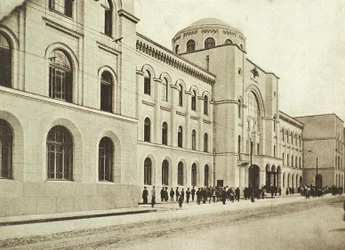 Centraal Postkantoor, Myasnitskaya Straat, Moskou, Rusland, 1912