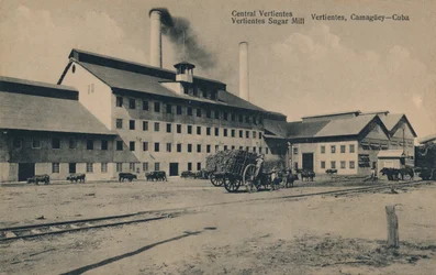 Central Vertientes Suikermolen, Camaguey, Cuba, ca. 1910