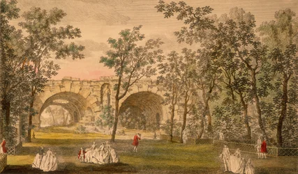 Middenpad, Vauxhall Gardens, Londen, ca. 1751
