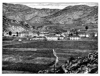Cetinje, Montenegro, circa 1890