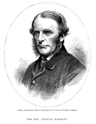 Charles Kingsley, Britse schrijver en geestelijke, ca. 1880