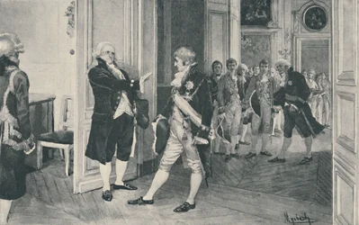 Charles en Ferdinand in Bayonne, 1808