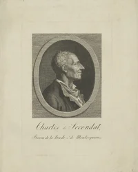 Charles de Secondat, Baron de Montesquieu 1689-1755, c. 1795