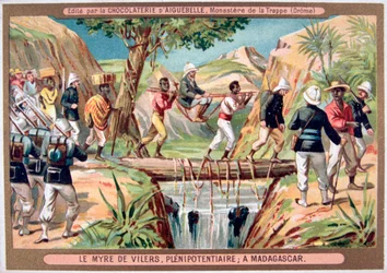 Charles le Myre de Vilers, resident-generaal van Madagaskar, 19e eeuw