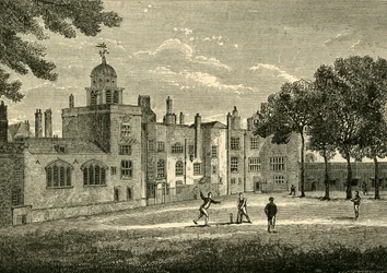 Charterhouse - Het Binnenplein, ca. 1872