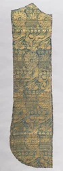 Kazula Fragment met Realistische Dieren, ca. 1420