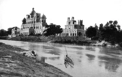 Chattar Manzil Paleis, Lucknow, India, 20e eeuw