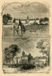 Chelsea Hospital, c1876