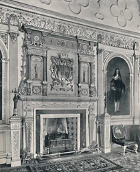Schouwstuk in Audley End