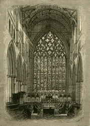 Koor van de kathedraal, 1898
