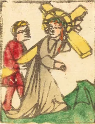 Christus Draagt het Kruis