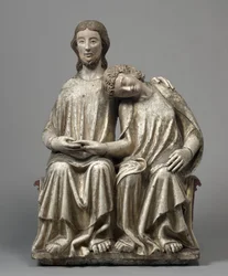 Christus en Sint Johannes de Evangelist, 1300-1320