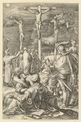 Christus aan het kruis, uit De Passie van Christus