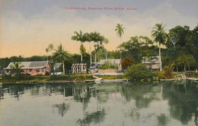 Christianburg, Demerara-rivier, Brits Guyana, begin 20e eeuw
