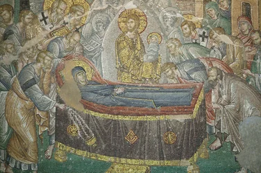 Kerk van St. Saviour van Chora. De Ontslapenis van de Maagd, Istanbul, Turkije