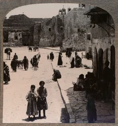 Kerk van de Geboorte, Bethlehem, ca. 1900