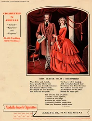 Sigaretten door Abdulla - Rode Letterdagen: Verloofd, 1938