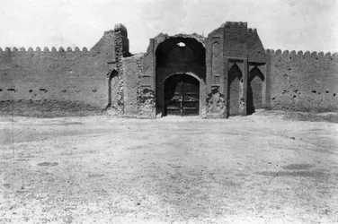 Stadspoort, Samarra, Mesopotamië, 1918