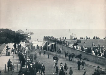 Clacton-On-Sea - De toegang tot de pier, 1895