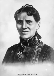 Clara Barton, geboren 1830, jaren 1920