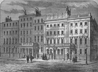 Claridges Hotel, Mayfair, Westminster, Londen, c1877 1878