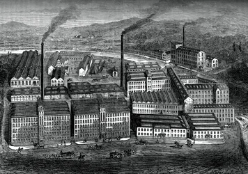 Clarks Anchor Thread Works, Paisley, Schotland