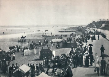 Cleethorpes - Een Uitzicht op het Strand, 1895