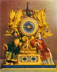 Klok door Vuilliamy rond 1800